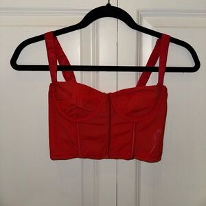 Edikted Red Tank Top XS